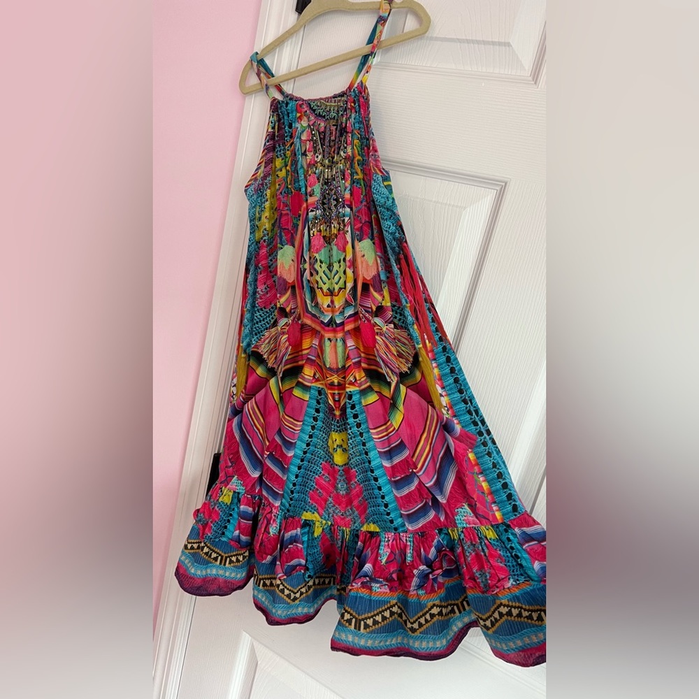 Camilla beaded and Rhinestone dress